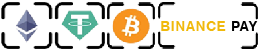 Crypto Pay- USDT,BTC,ETH